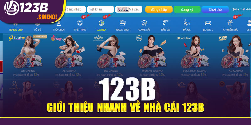 Giới thiệu nhanh về nhà cái 123B